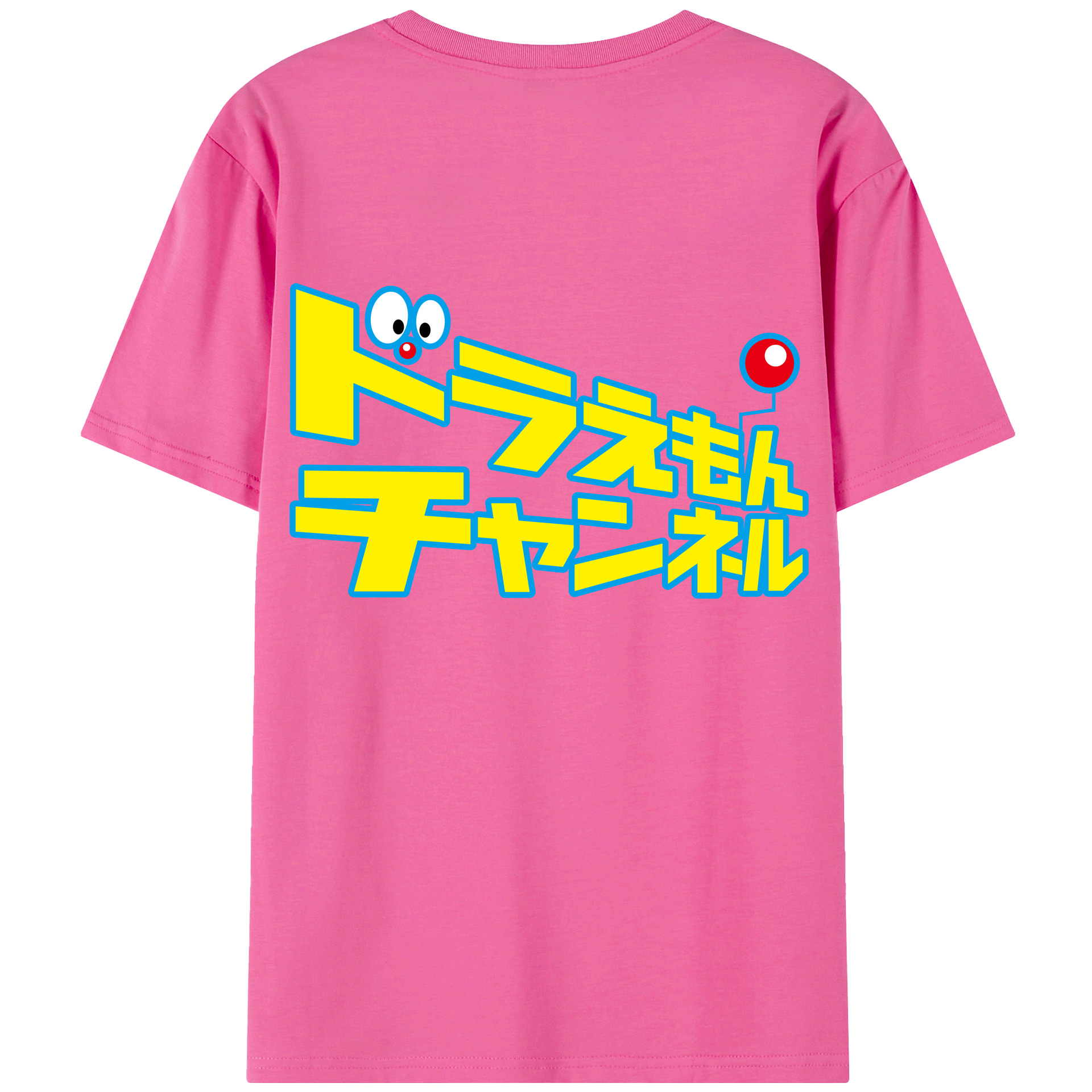 （画像用） ドラえもん Doraemon レディース半袖Tシャツ(バックプリント)